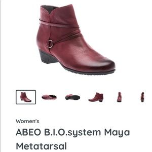 ABEO Red Booties - Metatarsal Support, Size 11 Medium